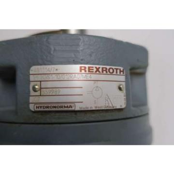REXROTH 1PF2GS1-10/012RA07ME4 HYDRAULIC GEAR pumps D539251