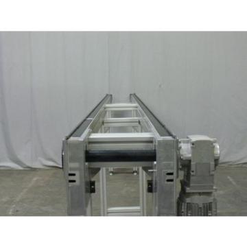 Rexroth Aluminum Frame Conveyor 146#034; X 13#034; X 38#034; W/ Rexroth Motor 3 843 532 033