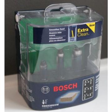 BOSCH 1/4&#039;&#039; Shank Laminate Trim Set RBS020SXW Extra Clean Smooth Feed New In Box
