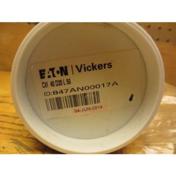 Vickers CVI 40 D20 L 50 Slip in Hydraulic Cartridge Valve Origin OLD STOCK
