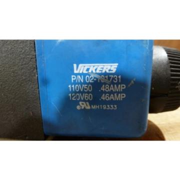 Vickers DG4V-3S-2N-M-FW-B5-60 Hydraulic Directional Valve 02-109577, 120V NOS
