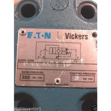 Eaton Vickers Pilot Operated Hydraulic Check Valve PCGV-6AD 1 10 Origin 350 bar max