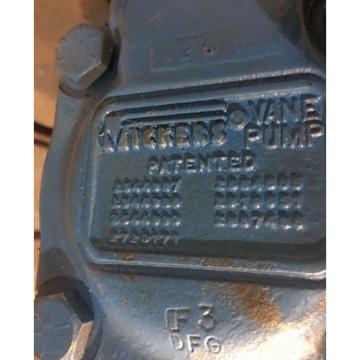 VICKERS 35VTCS35A HYDRAULIC Vane pump OEM $1,145,  BUY NOW $559 AVOID DOWNTIME