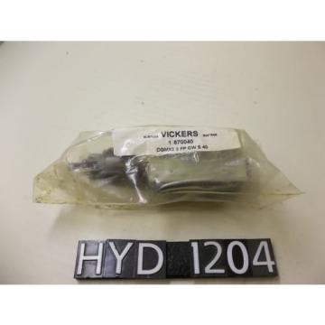 Origin Vickers Pressure Reducing Hydraulic Valve HYD1204