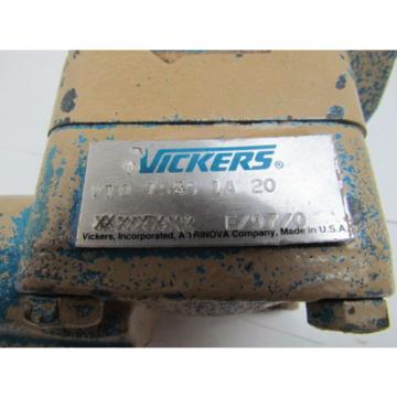 Vickers V10 1S4S 1A 20 V101S4S1A20 Hydraulic Pump Motor