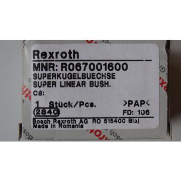 Rexroth 06  R067001600 Superkugelbuechse Super Linear Bush