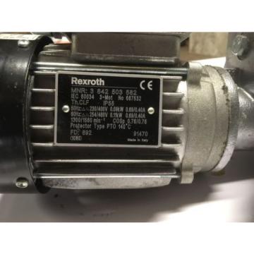 Rexroth Motor MNR: 3842503582
