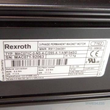 Rexroth Servomotor MAC071C-0-NS-4-C/095-A-1/AM154SG R911244381 NOV