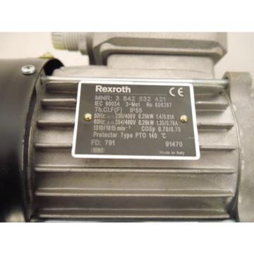 BOSCH REXROTH 3842532421 0,25kw Winkelgetriebe Getriebemotor