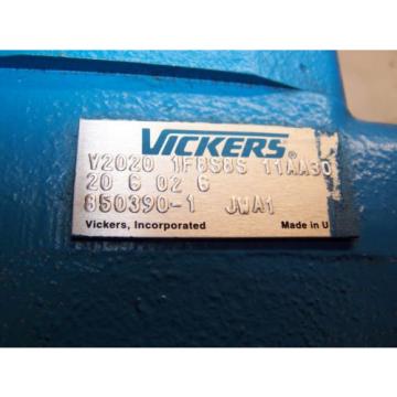 Origin VICKERS FIXED DISPLACEMENT DOUBLE VANE HYDRAULIC PUMP V2020-1F8S8S-11AA30