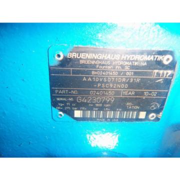 Rexroth/brueninghaus AA10VSO71DR/31R-PSC92N00 Hydraulic pumps