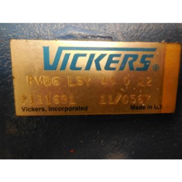 Origin VICKERS PISTON PUMP # PVB6-LSY-40-C-12