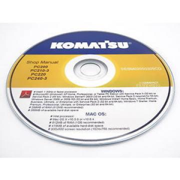 Komatsu PC27R-8 Deluxe Excavator Operation &amp; Maintenance Operators Manual