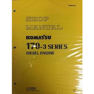 Komatsu 170-3 Series Diesel Engine Factory Shop Service Repair Manual