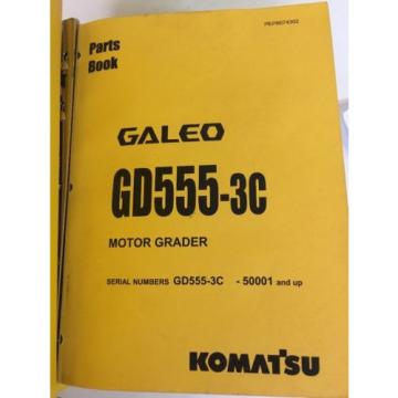 GD555-3C, GD655-3C, GD675-3C Motor Grader Komatsu