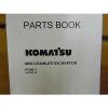 Komatsu PC40-1 mini excavator Parts Manual