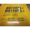 Komatsu WB140PS-2 WB150PS-2 Backhoe Loader Repair Shop Manual #1 small image