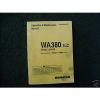 Komatsu WA380-1LC Operation &amp; Maintenance manual #1 small image
