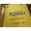 Komatsu PC270LC-6 Hydraulic Excavator Parts Book Manual #2 small image