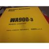 Komatsu WA900-3 Wheel Loader Operation &amp; Maintenance Manual s/n 50009 &amp; Up #1 small image