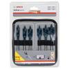 Bosch 2608587793 1/4&#034; 6 Piece Selfcut Flat Spade Wood Bits Set in Wallet NEW #1 small image