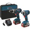 Bosch 18-Volt Lithium Ion (Li-ion) Cordless Combo Kit with Soft Case #1 small image