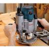 BOSCH Corded Electronic Fixed Base Router Kit NEW Excellent Woodworking Routing #3 small image