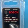 NEW BOSCH 1/4&#034; SLOTTING CUTTER 3 WING CARBIDE TIPPED ROUTER BIT 85610 USA #2 small image