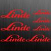 Linde sticker forklift 7 Pieces #4 small image