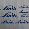 Linde sticker forklift 7 Pieces #6 small image