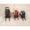 Lot of 3 Toy Mini Forklift Industrial Construction Vehicle Nissan Schuco Linde