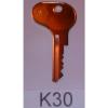 E30 FORKLIFT KEY CUT TO CODE FOR BOSCH, STILL, YALE, LINDE JUNGHEINRICH ETC NEW. #3 small image