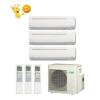 9k + 12k + 18k Btu Daikin Tri Zone Ductless Wall Mount Heat Pump Air Conditioner #1 small image