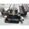 BOSCH REXROTH DIRECTIONAL VALVE MANIFOLD 7 off 5/3 24DC coils 0820 060 751 #2 small image