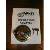 Komatsu Excavator Locking Fuel Cap 20Y-04-11160 NEW key #1 small image