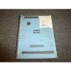 Komatsu Dresser 3600A Payhoe Loader Backhoe Parts Catalog Manual Manual SM3600A