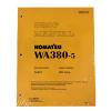 Komatsu WA380-5 Wheel Loader Service Repair Manual #1 small image
