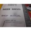 Komatsu D55S-2 Dozer Shovel Repair Shop Manual #2 small image