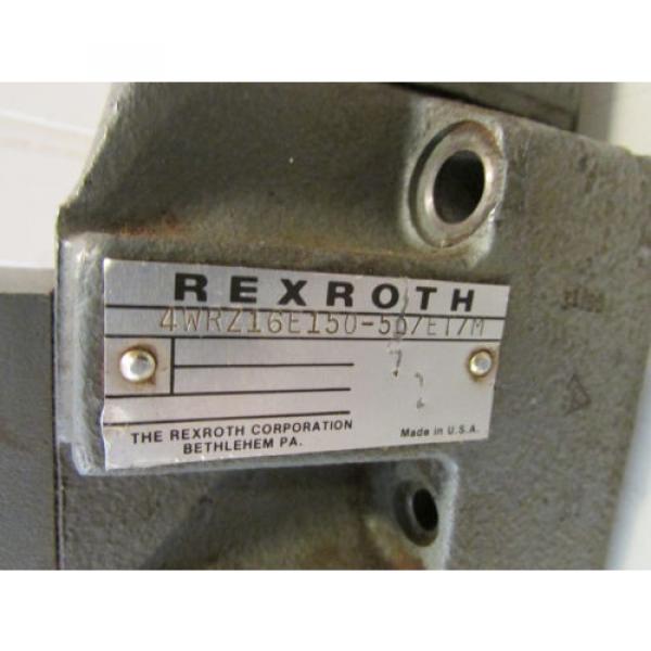 Rexroth Canada Dutch 4WRZ16E150-50/ET/M Hydraulic Valve. #2 image