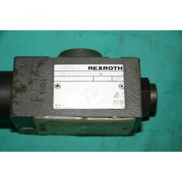 Rexroth DR 6 DP1-53/50Y pressure reducing valve bosch #3 image