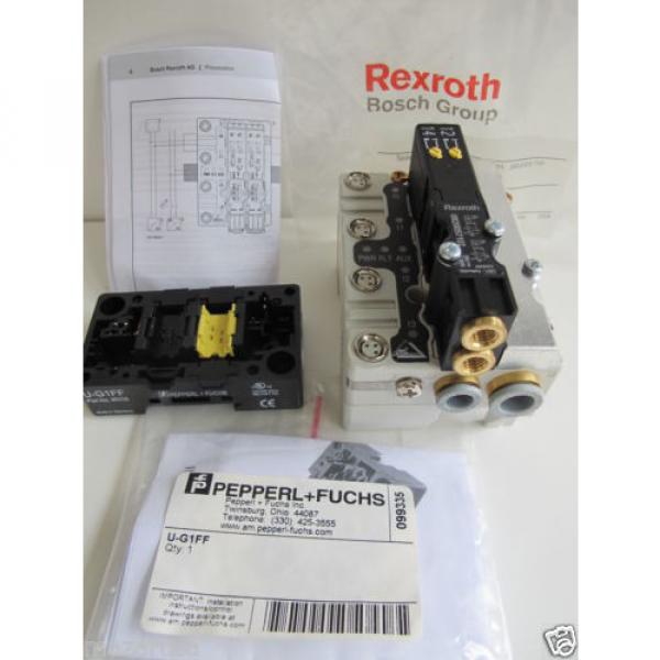 Rexroth R480084717A,  REXROTH R480 084 902 PNEUMATIC VALVE TERMINAL SYSTEM #6 image