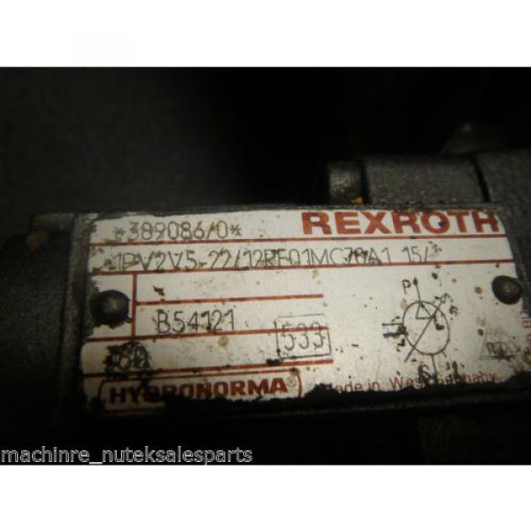 Rexroth Motor pumps Combo 1PV2V5-22/12RE01MC70A1 15_389086/0 #9 image