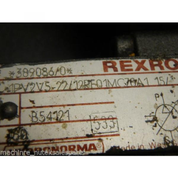 Rexroth Motor pumps Combo 1PV2V5-22/12RE01MC70A1 15_389086/0 #10 image