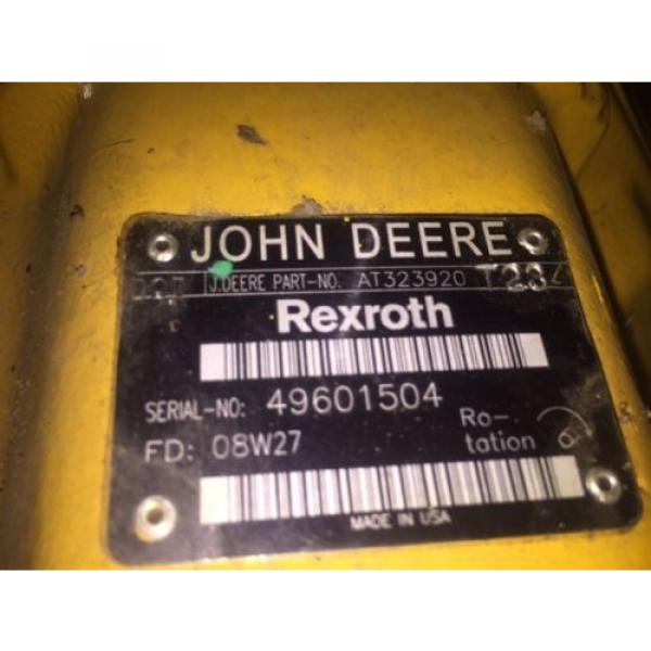 OEM, Rexroth pumps R986110422, John Deere pumps AT323920, AT310979, AT227701 #2 image