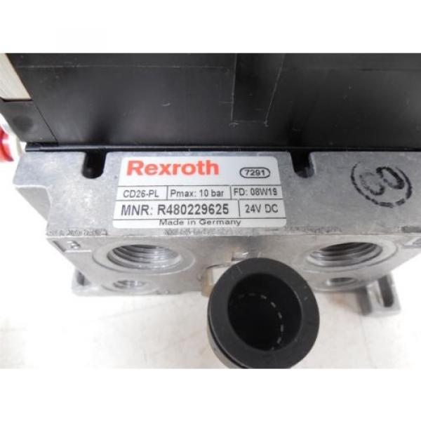 USED Rexroth R480229625 CD26-PL Pneumatic Valve Bank Module 5763510 #5 image