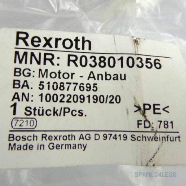 Rexroth Motoranbau mit Flansch CKK-12-90-MPL-B1520UV R038010356 NOV #3 image