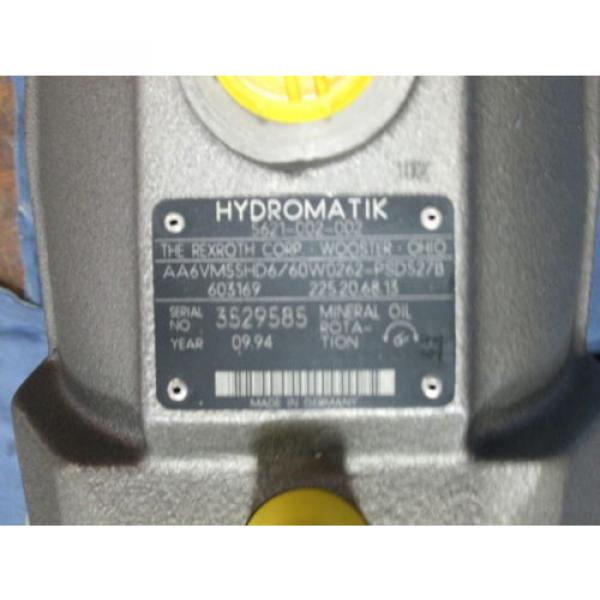 origin Rexroth Hydraulic pumps AA6VM55HD6/60W-PSD527B #2 image