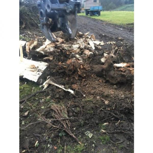 13 Ton Excavator Tree Stump Shear - Root Shear Root Harvester  CAT JCB KOMATSU #6 image