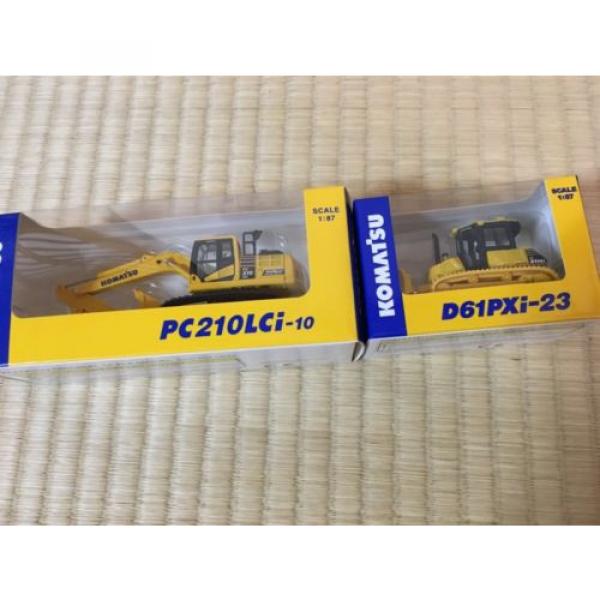 KOMATSU D61PXi-23 Crawler Dozer &amp; c EXCAVATOR Japan Limited 1:87 F/S #5 image