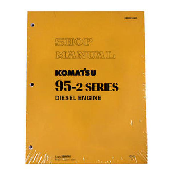 Komatsu Service Diesel Engines 95-2 Series Shop Manual #1 image